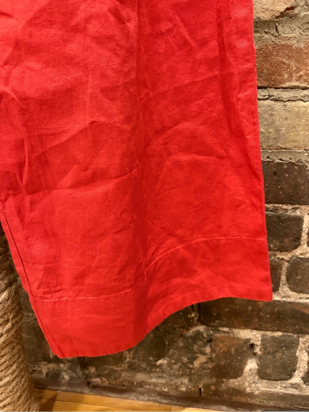 GAP Red Drawstring Track Pants - Picture 5 of 5